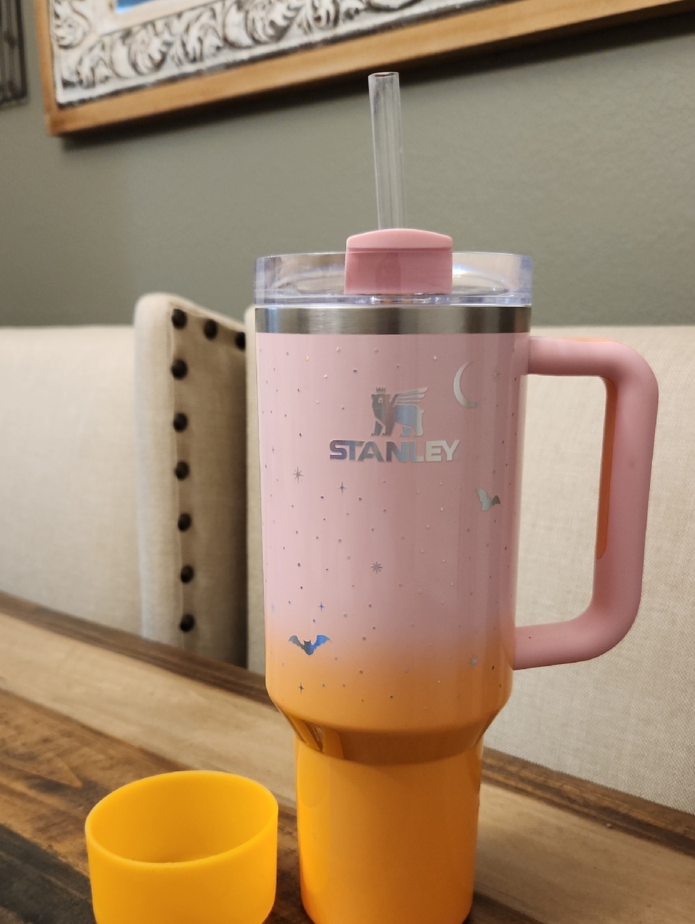 Stanley Pink to Orange Halloween 40 Oz